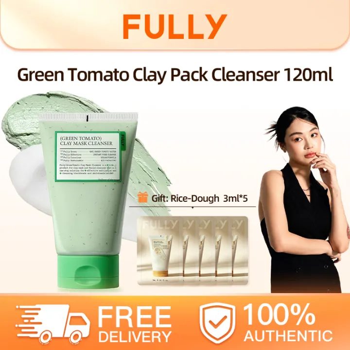 FULLY GREEN TOMATO CLAY PACK CLEANSER