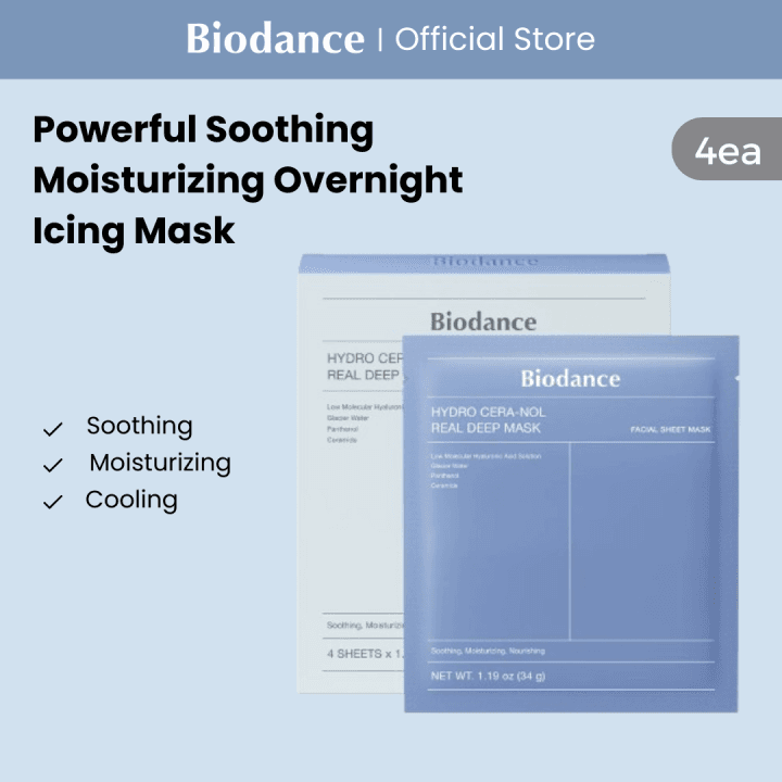 Biodance Hydro Cera-nol Real Deep Mask (1ea/4ea per box) • Sheet Mask